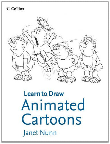 Animated Cartoons (Collins Learn to Draw) (Paperback) - Bee's Emporium