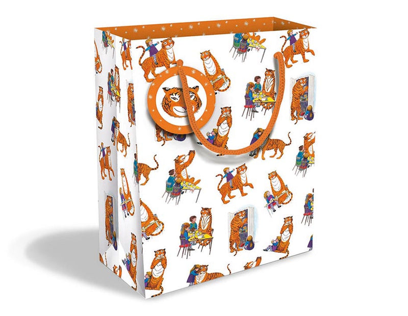 The Tiger Who Came to Tea Medium Gift Bag with Tag