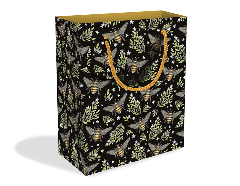 Catherine Rowe - Bee Pattern Medium Gift Bag with Tag