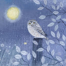 Coast and Country - Little Owl Blank Greeting Card with Envelope