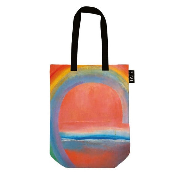Tate Rainbow Painting Organic Cotton Tote Bag
