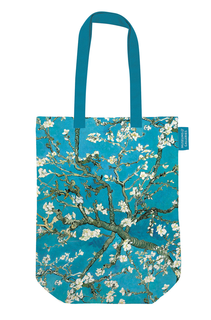 Vincent Van Gogh Almond Branches in Bloom Organic Cotton Tote Bag