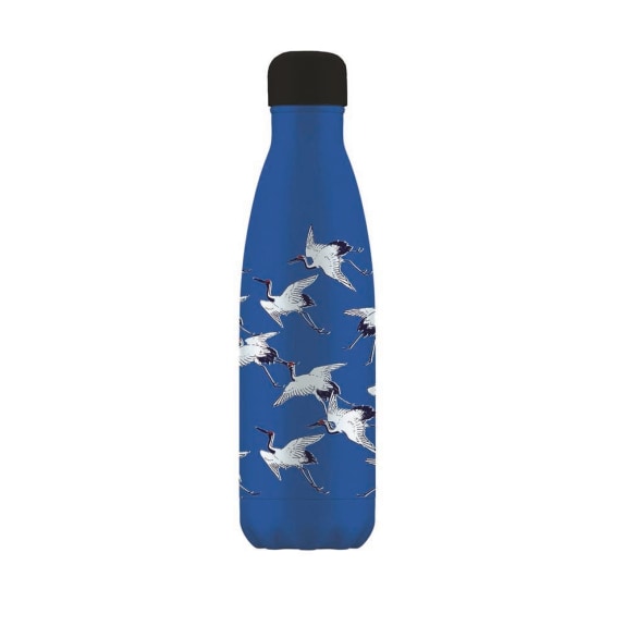 The British Museum Cranes in Flight 500ml Insulated Drinks Bottle - Bee's Emporium