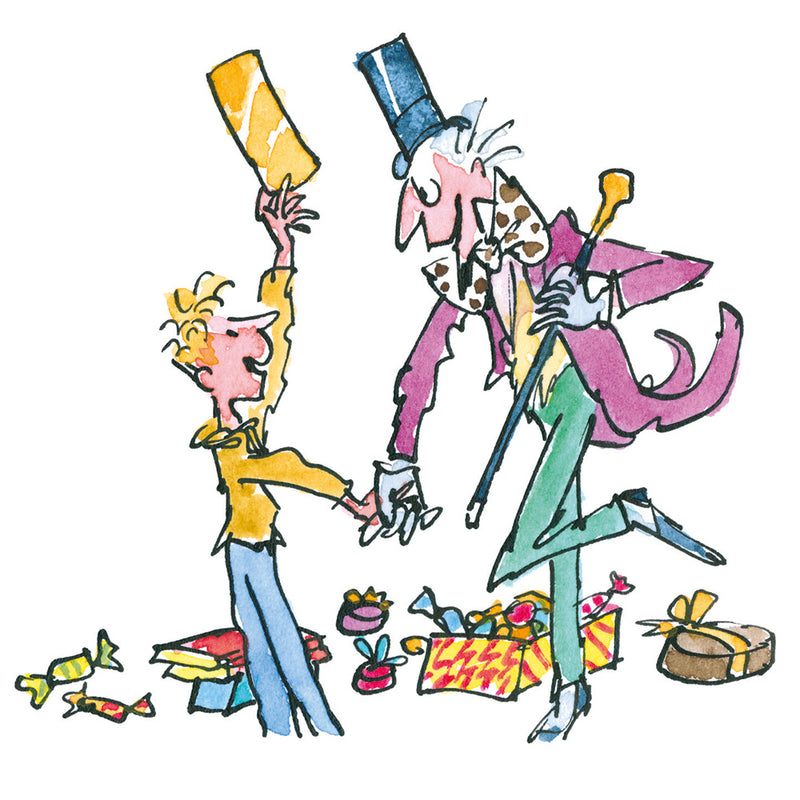 Roald Dahl Classic Characters Box of 20 Notecards with Envelopes