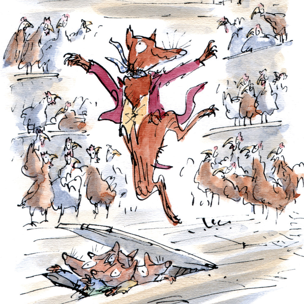 Roald Dahl Classic Characters Box of 20 Notecards with Envelopes
