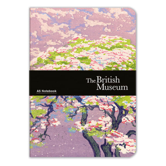 The British Museum - Blossom Tree A5 Luxury Notebook - Bee's Emporium