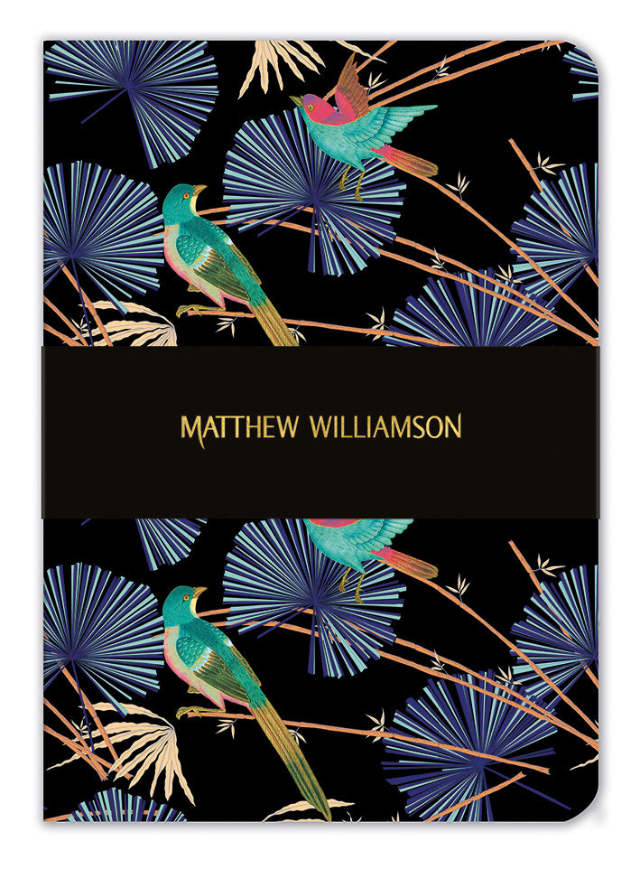 Matthew Williamson Asian Bamboo A5 Luxury Notebook - Bee's Emporium