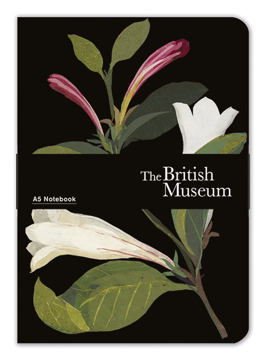 The British Museum Delany Flowers A5 Notebook - Bee's Emporium