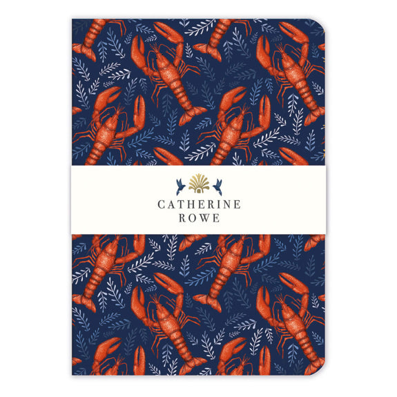 Catherine Rowe Lobsters A5 Notebook