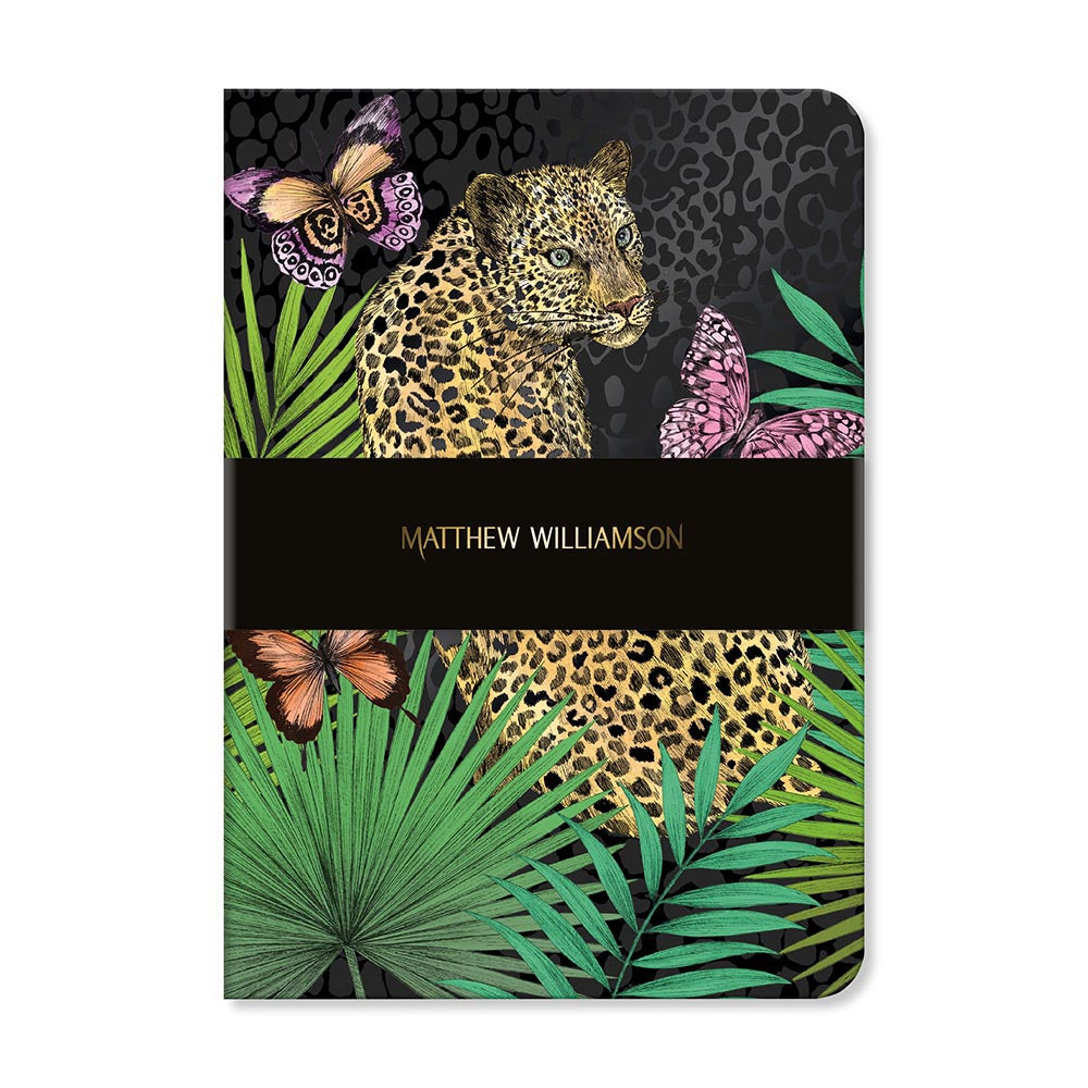 Matthew Williamson Leopard A5 Notebook - Bee's Emporium
