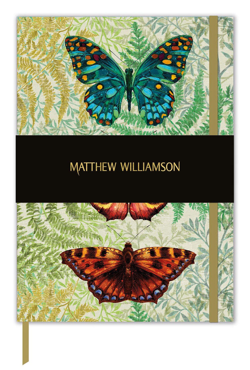 Matthew Williamson Butterfly Ferns Deluxe Journal