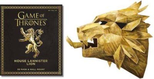 Game of Thrones Mask: House Lannister Lion - Bee's Emporium