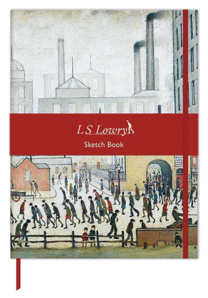 L.S. Lowry Coming from the Mill Sketch Book - Bee's Emporium