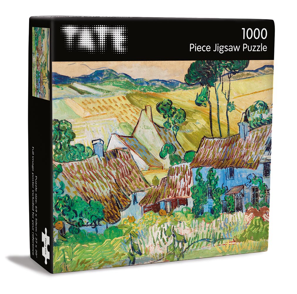 Tate Vincent Van Gogh - Farms Near Auvers 1000 Piece Jigsaw Puzzle - Bee's Emporium