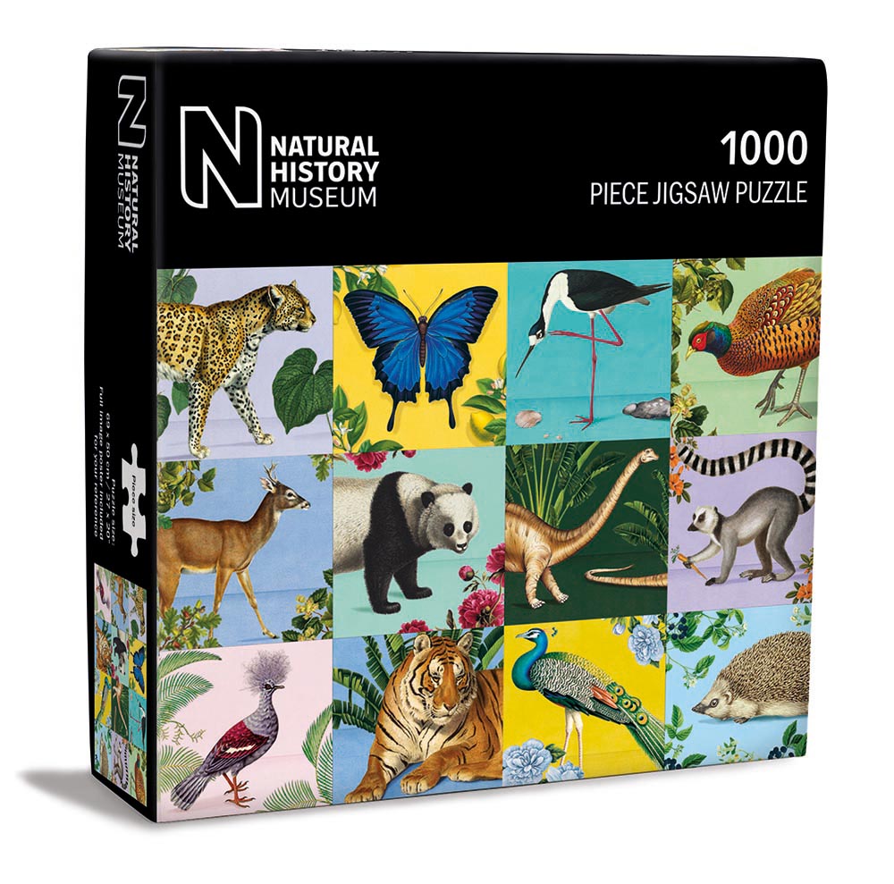 Natural History Museum An Array of Wildlife 1000 Piece Jigsaw Puzzle - Bee's Emporium