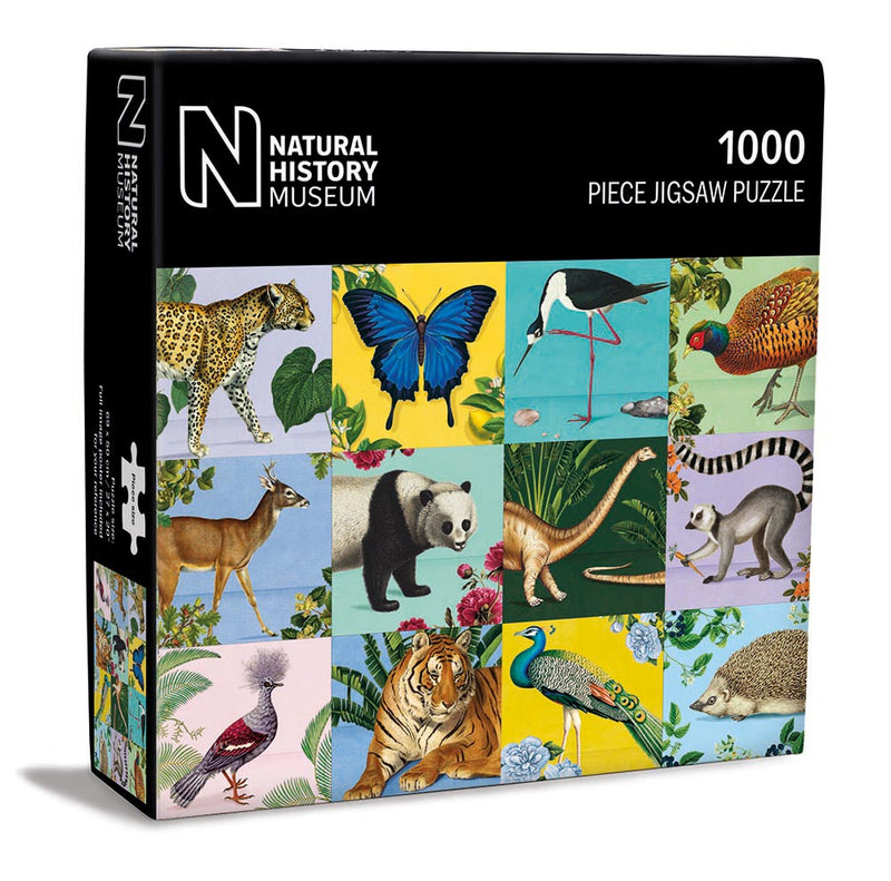 Natural History Museum An Array of Wildlife 1000 Piece Jigsaw Puzzle