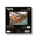 Tate Hammersmith Bridge on Boat Race Day 1000 Piece Jigsaw Puzzle