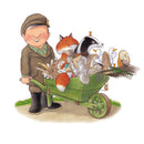 Percy the Park Keeper Blank Greeting Card with Envelope