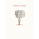 V&A Orchard Good Luck Blank Greeting Card with Envelope