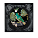 Matthew Williamson Asian Bamboo Crystal Dome Paperweight - Bee's Emporium