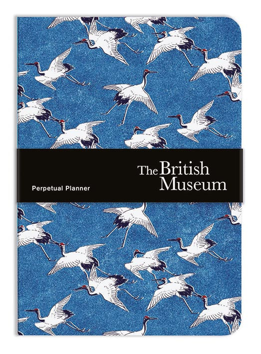 The British Museum - Cranes in Flight A5 Perpetual Planner