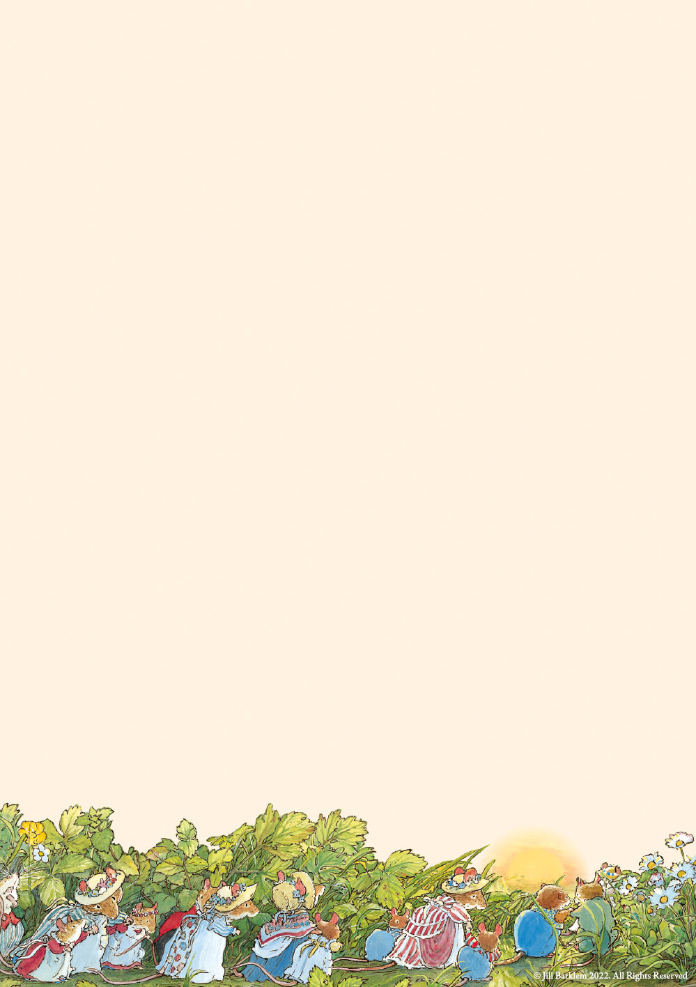 Brambly Hedge Sunset in the Meadow Writing Set - Bee's Emporium