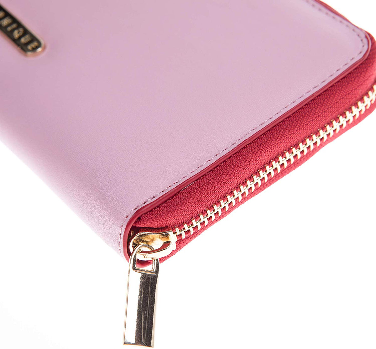 Pink Red Slogan Wallet Purse