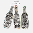 Cheers Uncle Happy Birthday Greeting Card with Envelope