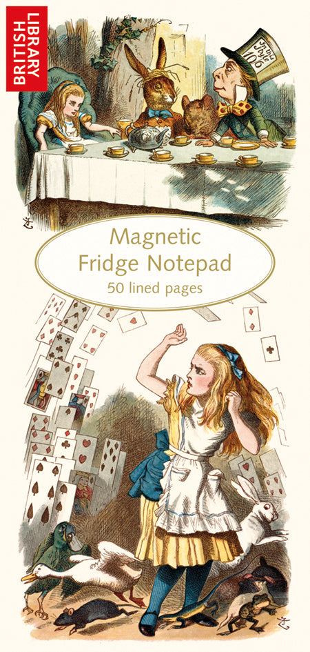 Alice in Wonderland Magnetic To Do Pad - Bee's Emporium