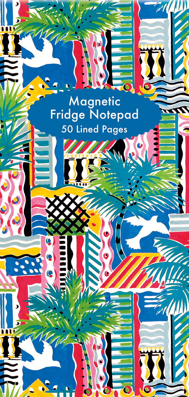Sarah Campbell Designs - Cote D'Azur Magnetic Fridge Notepad - Bee's Emporium