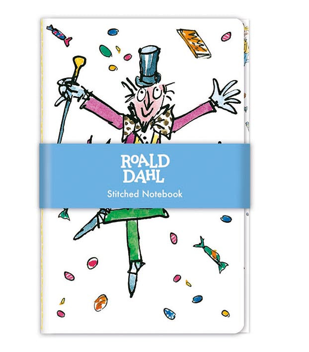 Roald Dahl Charlie & The Chocolate Factory Stitched Notebook - Bee's Emporium