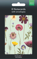 Wild Press Mint Bloom by Helen Ahpornsiri 8 Notecards & Envelopes