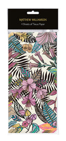 Matthew Williamson Kantuta Pastel Pack of 4 Sheets of Tissue Paper