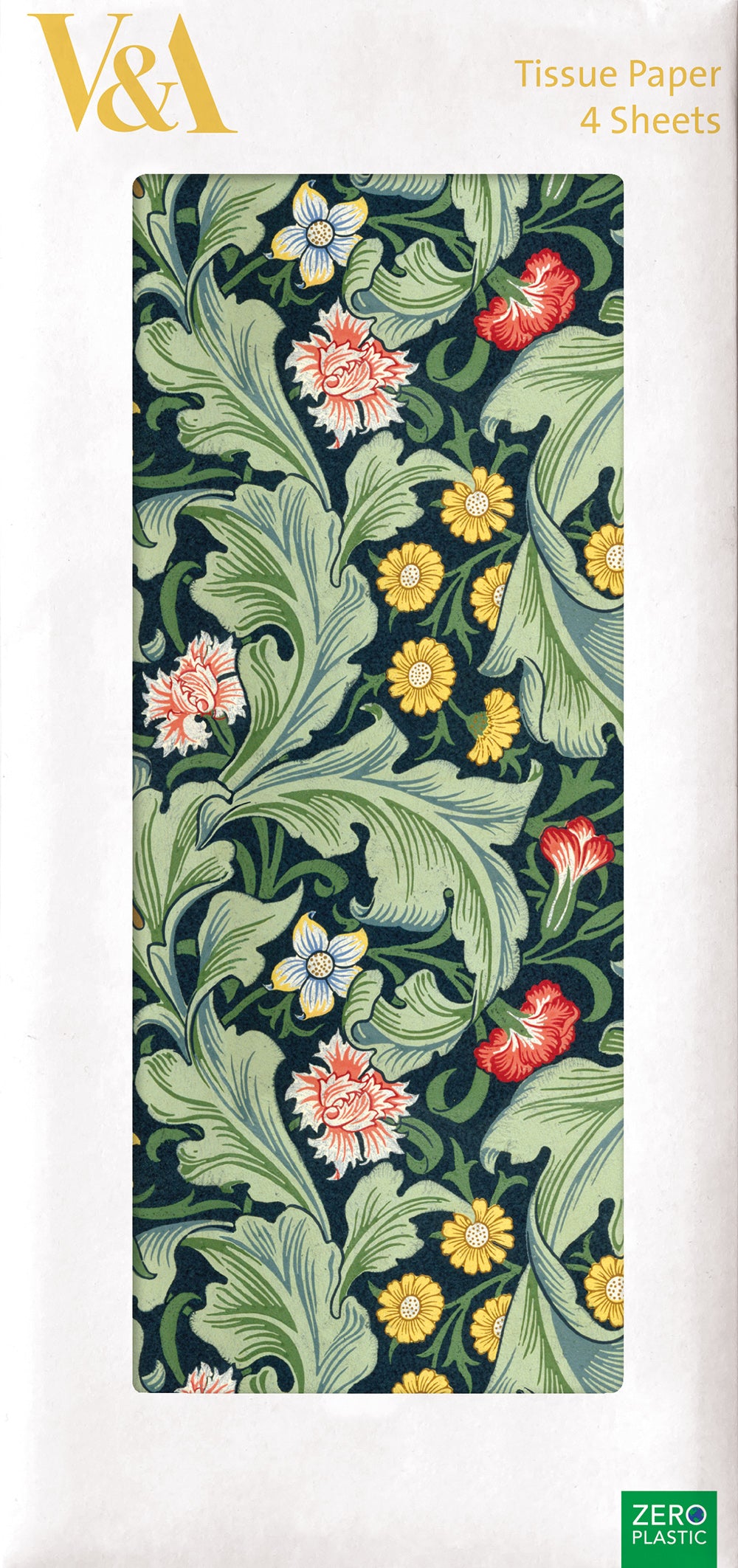 V&A Leicester Wallpaper Pack of 4 Sheets of Tissue Paper - Bee's Emporium