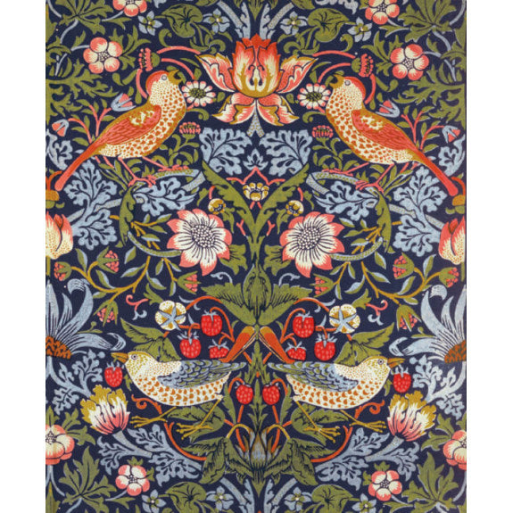 V&A Strawberry Thief Blank Greeting Card with Envelope - Bee's Emporium