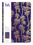 V&A Purple Bamboo A5 Luxury Notebook - Bee's Emporium