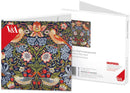 V&A William Morris Strawberry Thief Square Notecard Wallet - Bee's Emporium