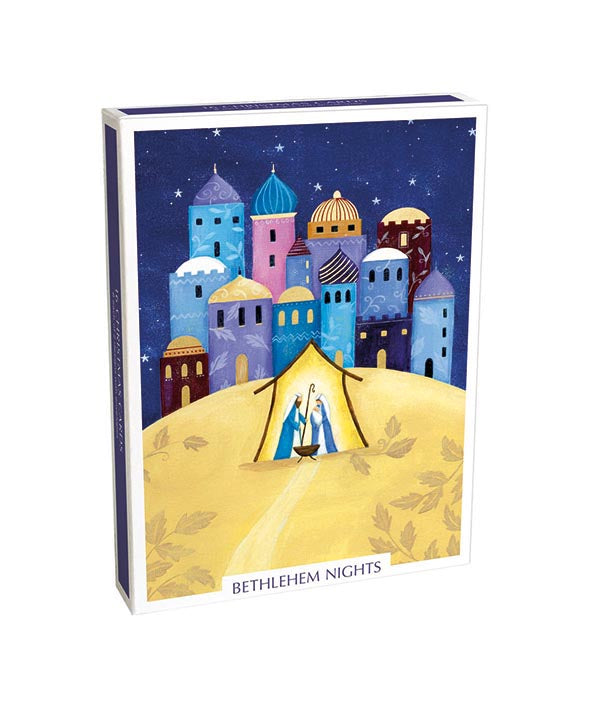 Bethlehem Nights by Anna Aitken Box of 16 Christmas Cards