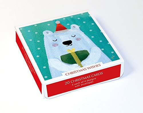 Christmas Wishes Box of 20 Christmas Cards