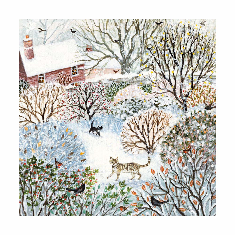 Winter Walks by Lucy Grossmith Box of 20 Christmas Cards