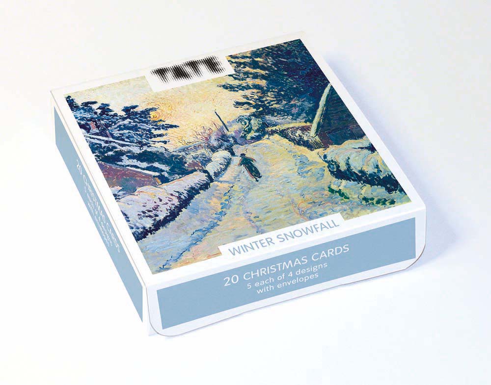 Tate Winter Snowfall Box of 20 Christmas Cards - Bee's Emporium