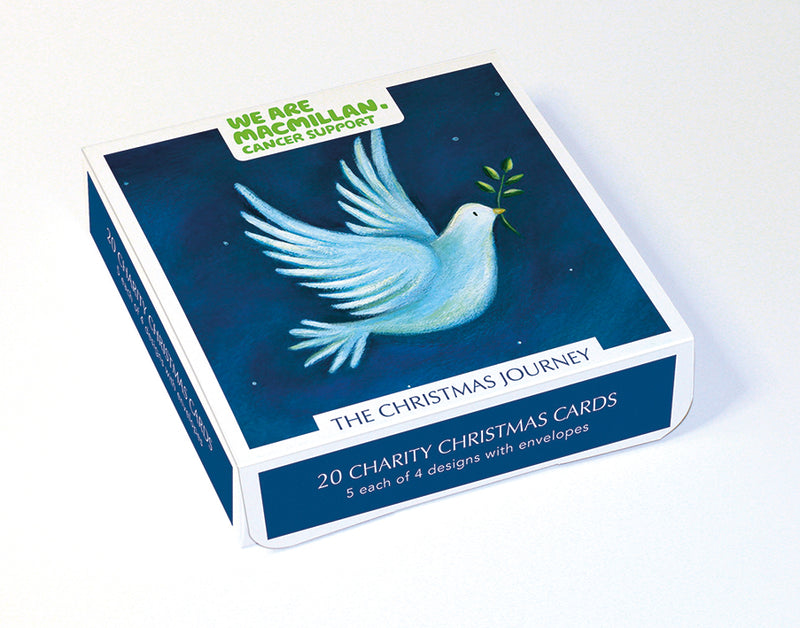 The Christmas Journey Box of 20 Macmillan Charity Christmas Cards