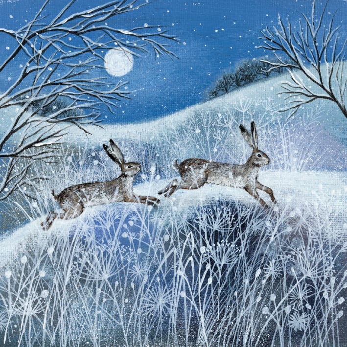 Deep Midwinter by Lucy Grossmith Box of 20 Charity Christmas Cards