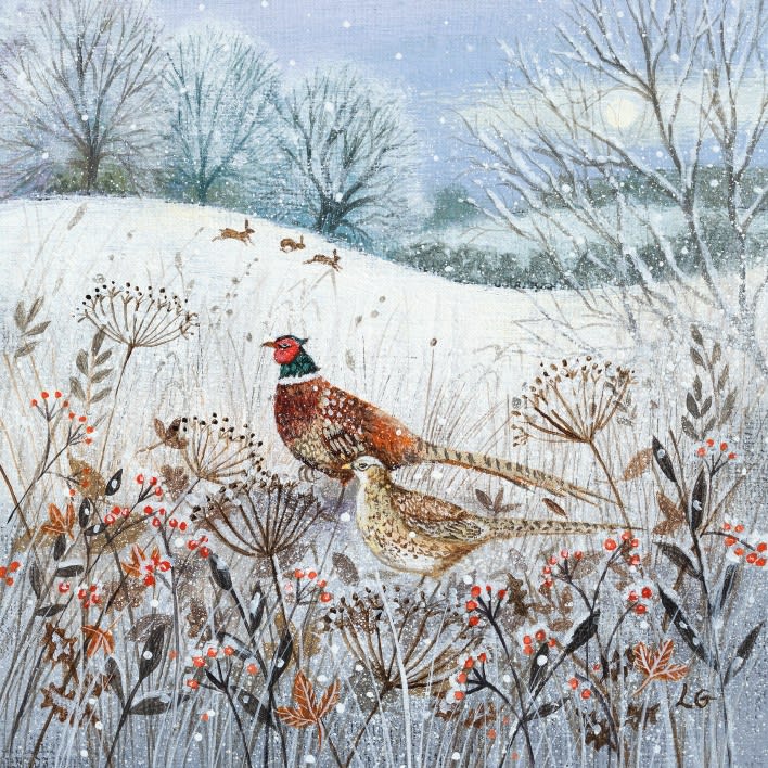 Deep Midwinter by Lucy Grossmith Box of 20 Charity Christmas Cards