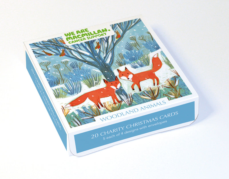 Woodland Animals Box of 20 Charity Christmas Cards