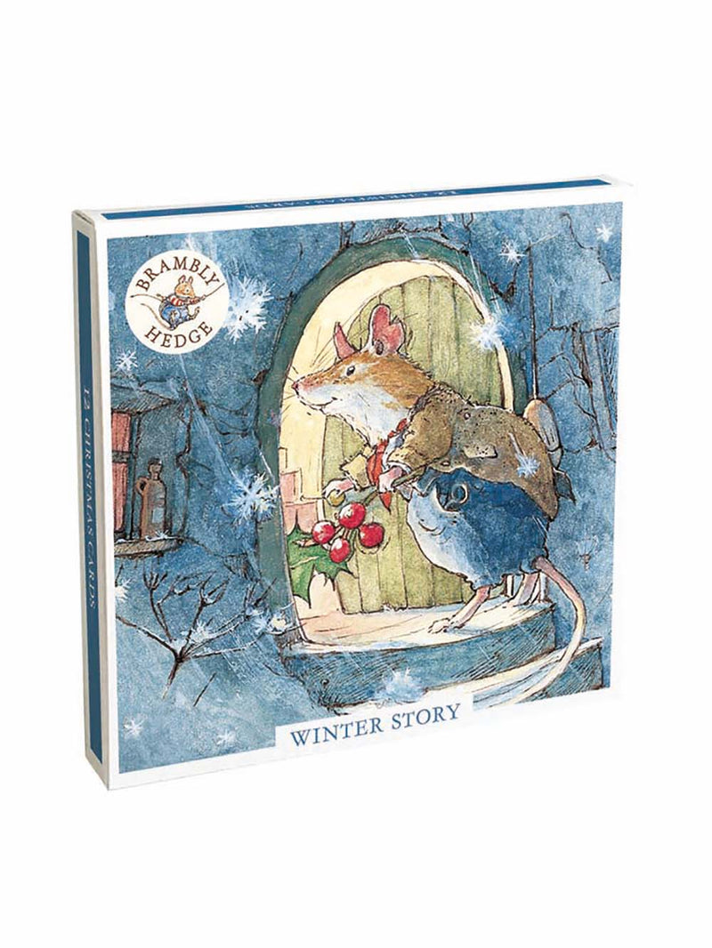 Brambly Hedge - Winter Story Box of 12 Christmas Cards