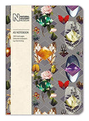 Natural History Museum Beetles & Jewels A5 Luxury Notebook - Bee's Emporium