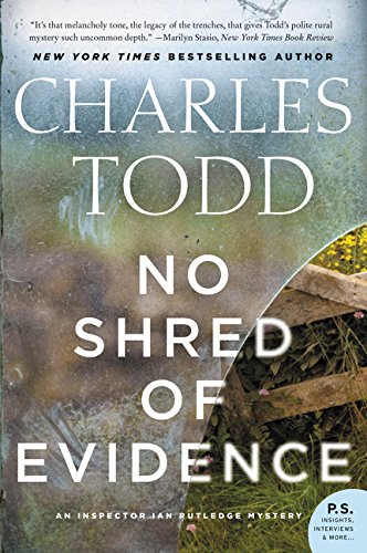 NO SHRED OF EVIDENCE:AN INSPECTOR IAN RUTLEDGE MYSTERY (Paperback) - Bee's Emporium